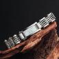 Preview: HOLZKERN | Bandlett Armband ADAGIO (Marmor Weiß / Silber)