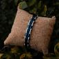 Preview: HOLZKERN | Bandlett Armband Allegro (Leadwood / Silber)