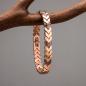 Preview: HOLZKERN | Armband Bandlett Alula (Amethyst / Roségold)