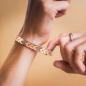 Preview: HOLZKERN | Armband Bandlett Alula (Amethyst / Roségold)