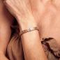 Preview: HOLZKERN | Armband Bandlett Alula (Amethyst / Roségold)