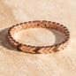 Preview: HOLZKERN | Armband Bandlett Alula (Walnuss / Roségold)