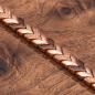 Preview: HOLZKERN | Armband Bandlett Alula (Walnuss / Roségold)