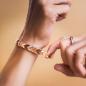 Preview: HOLZKERN | Armband Bandlett Alula (Walnuss / Roségold)