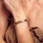 Preview: HOLZKERN | Armband Bandlett Alula (Walnuss / Roségold)
