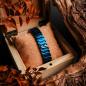 Preview: HOLZKERN | Armband Bandlett Bariton (Ahorn / Blau)