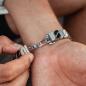 Preview: HOLZKERN | Armband Bandlett Bariton (Ahorn / Silber)