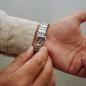 Preview: HOLZKERN | Armband Bandlett Bariton (Marmor / Silber)