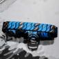 Preview: HOLZKERN | Armband Bandlett Bariton (Zebrano / Blau)