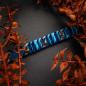 Preview: HOLZKERN | Armband Bandlett Bariton (Zebrano / Blau)