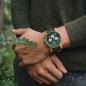 Preview: HOLZKERN | Baumkrone Waldlauf Herren Chronograph Leder