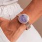 Preview: HOLZKERN | Carolline Damen Armbanduhr (Amethyst / Roségold)