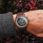 Preview: HOLZKERN | Camelot Coel Herren Holzarmbanduhr Chronograph