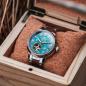 Preview: HOLZKERN | Colorburst Kaleidoscopic Damen Automatikarmbanduhr