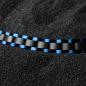 Preview: HOLZKERN | Armband Bandlet Dreiklang Ahornholz Blau