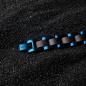 Preview: HOLZKERN | Armband Bandlet Dreiklang Ahornholz Blau