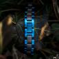 Preview: HOLZKERN | Armband Bandlet Dreiklang Ahornholz Blau