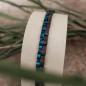 Preview: HOLZKERN Armband Duett Leadwood Blau