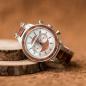 Preview: HOLZKERN Earhart Aviation Herren Holzarmbanduhr