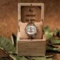 Preview: HOLZKERN Earhart Aviation Herren Holzarmbanduhr