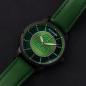 Preview: HOLZKERN | Avatar Earth Kingdom Damen Armbanduhr (Moosachat / Grün)
