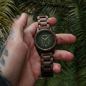 Preview: HOLZKERN | Edisto Canopy Castle Herren Holzarmbanduhr
