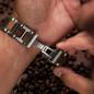 Preview: HOLZKERN | Espressino Herren Armbanduhr (Kaffee / Walnuss)