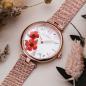 Preview: HOLZKERN | Everbloom Damen Armbanduhr (Pflaumenblüte / Roségold)