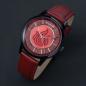 Preview: HOLZKERN | Avatar Fire Nation Damen Armbanduhr (Padoukholz/ Rot)