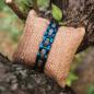 Preview: HOLZKERN Armband Bandlett Fortissimo Marmor Blau