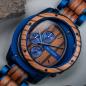 Preview: HOLZKERN | Gareth Camelot Herren Chronograph (Zebrano / Zebrano)