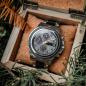 Preview: HOLZKERN | Kairo Sundown Herren Solar Chronograph