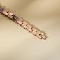 Preview: HOLZKERN | Armband Bandlett Kensington (Amethyst / Roségold)