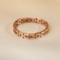 Preview: HOLZKERN | Armband Bandlett Kensington (Amethyst / Roségold)