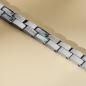 Preview: HOLZKERN | Armband Bandlett Kensington (Perlmutt / Silber)