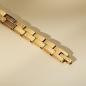 Preview: HOLZKERN | Armband Bandlett Kensington (Zebranoholz / Gold)