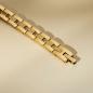 Preview: HOLZKERN | Armband Bandlett Kensington (Zebranoholz / Gold)
