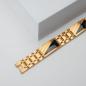 Preview: HOLZKERN | Herrenarmband Bandlett Looper Ahornholz Gold
