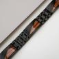 Preview: HOLZKERN | Herrenarmband Bandlett Looper Zebranoholz Schwarz