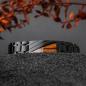 Preview: HOLZKERN | Herrenarmband Bandlett Looper Zebranoholz Schwarz