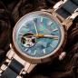 Preview: HOLZKERN | Luminaire Kaleidoscopic Damen Automatikarmbanduhr