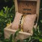 Preview: HOLZKERN | Bandlet Armband Metronom (Ahorn / Gold)