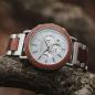 Preview: HOLZKERN Nebelschleier Horizont Herren Chronograph