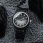 Preview: HOLZKERN | Nightbird Herren Automatikuhr (Ahorn-Schwarz)