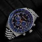 Preview: HOLZKERN | Openhorizon Herren Chronograph (blau)