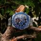Preview: HOLZKERN | Openhorizon Herren Chronograph (blau)