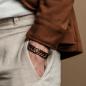 Preview: HOLZKERN | Bandlet Armband Prelude Walnussholz Kupfer