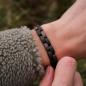 Preview: HOLZKERN Armband Bandlet Rondo Ahornholz Antikkupfer