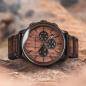 Preview: HOLZKERN | Safdie Shape Herren Chronograph Holzarmbanduhr