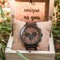 Preview: HOLZKERN | Safdie Shape Herren Chronograph Holzarmbanduhr